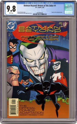 Batman Beyond Return Of The Joker 1 Cgc 9.  8 2001 3697993025