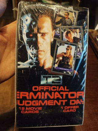 1991 Impel T2 Terminator 2 Judgement Day 36 Wax Pack Schwarzenegger