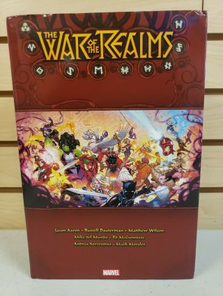 War Of The Realms Omnibus Marvel Comics Hardcover Hc Pre - Owned