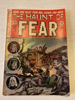 The Haunt Of Fear 13 E.  C.  Comics 1952 Golden Age Horror