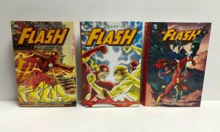 Dc Comics The Flash Omnibus Volumes 1 - 3 Geoff Johns Hc Hard Cover Set