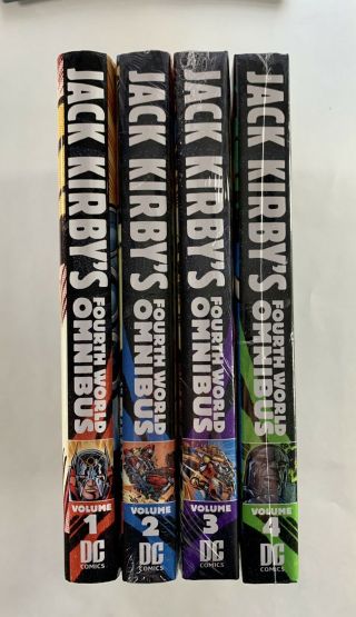 Jack Kirby’s Fourth World Set Volume 1 - 4 Hardcovers (all Except Vol.  1)