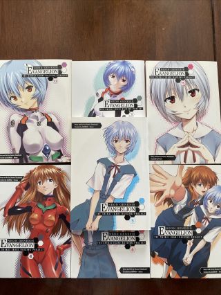 Neon Genesis Evangelion The Shinji Ikari Raising Project Volumes 3,  4,  5,  6,  8,  13,  15