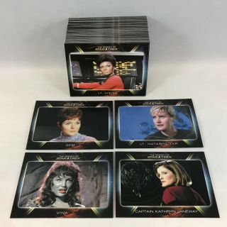 The Women Of Star Trek (rittenhouse/2010) Complete Base Card Set (1 - 81)