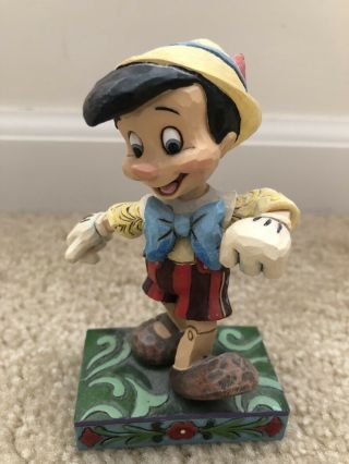 Jim Shore Disney Traditions Pinocchio Lively Step Figurine 4010027 Enesco Rare