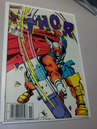 Thor 337 (marvel,  1983) — 1st Appearance Of Beta Ray Bill,  Newsstand Variant