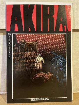 Akira 1 First Printing Graphic Novel (1988) Marvel/epic Comics - Manga