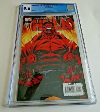 Marvel Comics Hulk 1 Cgc 9.  6 Wh Pgs 1st App Of Red Hulk 3/08