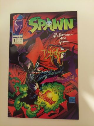 Spawn 1 Image Comics Signed By Todd Mcfarlane 1992