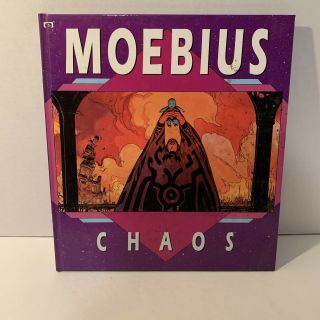Moebius Chaos Rare Htf Epic Comics 1991 Hardcover Jean Giraud Oop