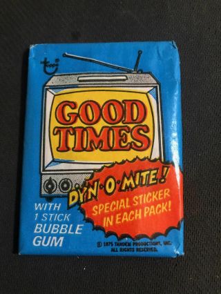 Topps 1975 Good Times Wax Pack