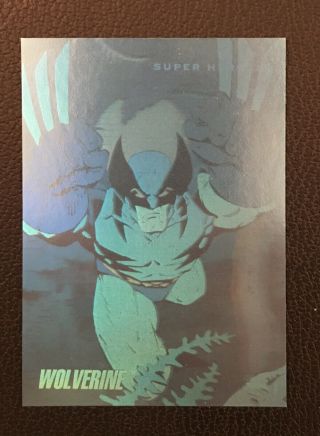 1992 Impel Marvel Universe Series 3 Wolverine Hologram H - 3