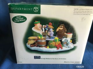 Department 56 North Pole Scrooge Mcduck And The Ghosts Of Christmas Retired