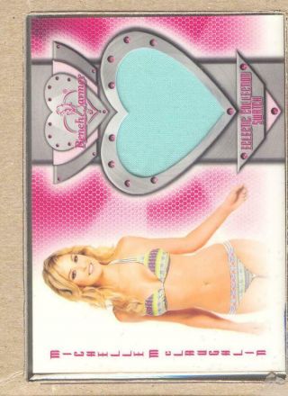 Michelle Mclaughlin 49 2014 Bench Warmer Eclectic Swatch - Light Blue (ish)