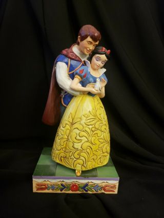 Walt Disney Jim Shore Snow White Prince Charming “someday Is Today” Figurine