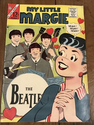 My Little Margie No.  54 Charlton Nov.  1964 Vg Beatles Cover & Story.