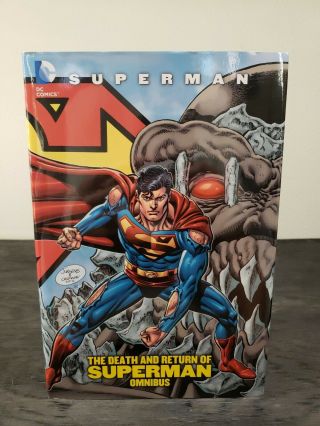 Superman The Death And Return Of Superman Omnibus Hc Hardcover Graphic Novel