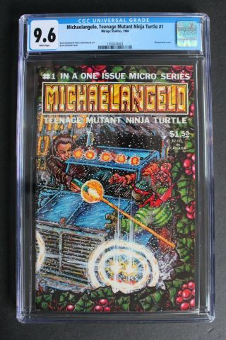 Michaelangelo,  Tmnt 1 1st Solo Mirage 1986 April O 