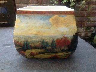 Border Fine Arts,  ‘view At Chartwell Porcelain Square Vase Sir Winston Churchill