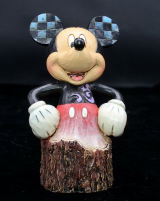 Disney Jim Shore CARVED BY HEART Mickey Mouse,  4033288,  EXC 2