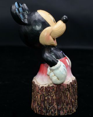 Disney Jim Shore CARVED BY HEART Mickey Mouse,  4033288,  EXC 3