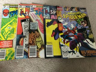The Spider - Man,  Vol 1 Annual,  Marvel Comics,  S 14,  15,  16,  17,  24
