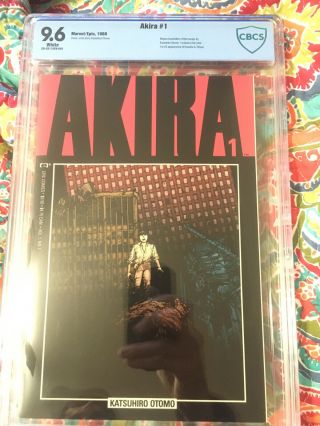 Akira 1 Cbcs 9.  6 First Print Marvel 1988 20 - 3311efa - 001 Not Cgc