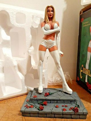 MARVEL PREMIER EMMA FROST STATUE BY C S MOORE. 3