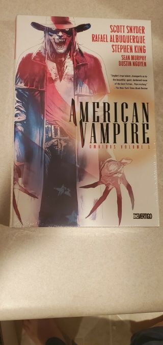American Vampire Omnibus Volume 1 Hc Scott Snyder Oop Dc Vertigo