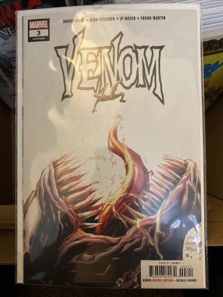 Venom 3 1st Appearance Of Knull Nm Cates Spiderman