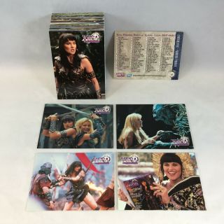 Xena Warrior Princess Series 3 Topps 1999 Complete Trading Card Set Lucy Lawless