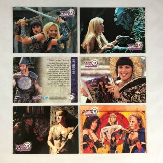 XENA WARRIOR PRINCESS SERIES 3 Topps 1999 Complete Trading Card Set LUCY LAWLESS 2