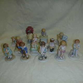 Set Of 12 Bessie Pease Gutmann Porcelain Children Figurines