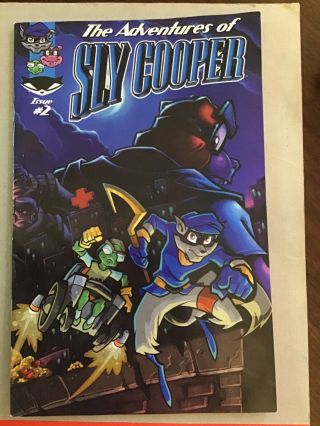 Adventures Of Sly Cooper 2 Gamepro Video Game Giveaway Promo Promotional Comic 1