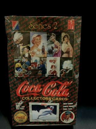 Coca Cola Collector Cards Box Collect A Card 1994 Series 2