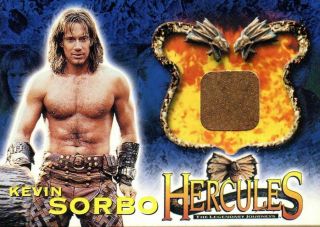 Hercules The Complete Journeys Kevin Sorbo As Hercules Costume Card Hc1