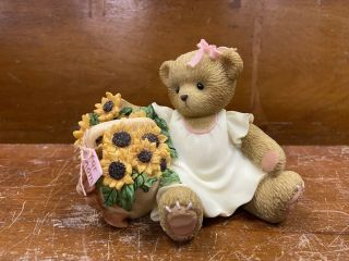Cherished Teddies The Beauty Of Mom’s Love Blooms Forever 4012859 Signed