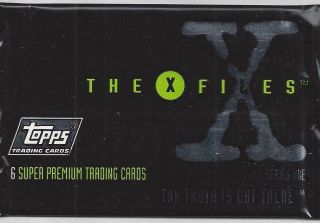 Vintage 1996 Topps " The X - Files " 12 Packs Season One
