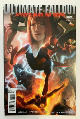 Ultimate Fallout 3 1:25 Variant Cover 2011 Marvel Miles Morales