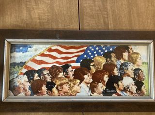Norman Rockwell’s “america” By Franklin Circ 1979