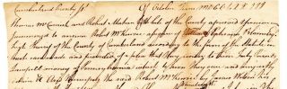 1773 PA doc ' t: Declaration of Independence signer James Wilson represents client 2