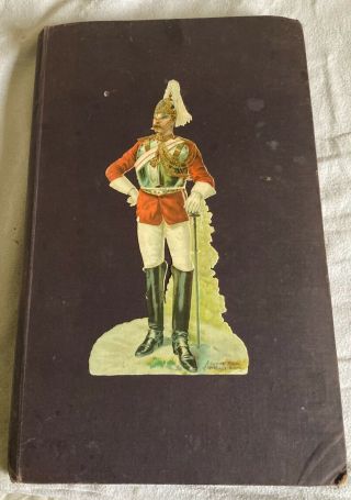 Stunning Large Victorian Military Scrap Book