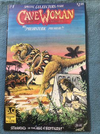 Cavewoman 1 1994 First Printing Basement Comics Budd Root