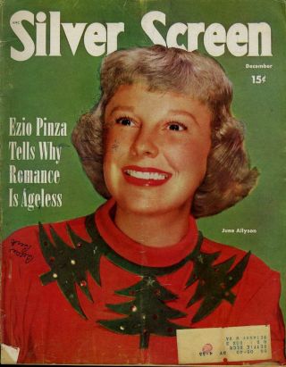 Silver Screen Dec 1950 Movie Life 10/53 Mot Pic 9/55 Screen Stars 7/60 Magazines