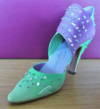 Just The Right Shoe - Spring Raine Lavender,  limited Artist ' s Edition - SIGNED 2