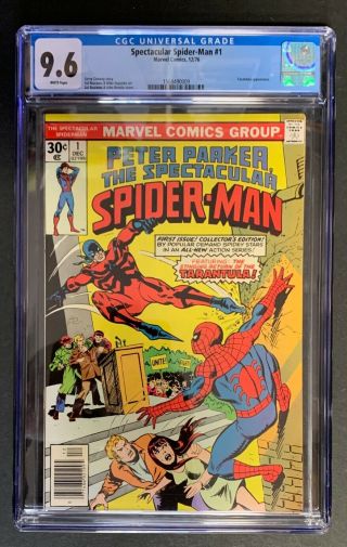 Marvel Comics’ Spectacular Spider - Man 1 Cgc 9.  6 1976