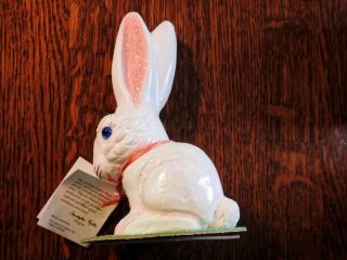 Christopher Radko 2000 Ino Schaller Paper Mache Limited Edition 7/600 Bunny