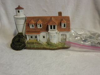 1994 Geo.  Z.  Lefton Hand Painted 01335 Point Betsie Lighthouse Portable Lamp