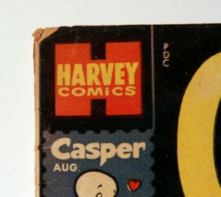 CASPER,  THE FRIENDLY GHOST 1 - 1958 - Harvey Comics - FINE - VERY FINE 2