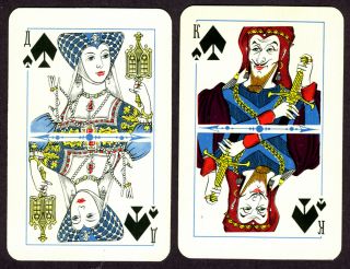 Russian Theater And Opera Scenes Playing Cards,  Soviet Union,  1980